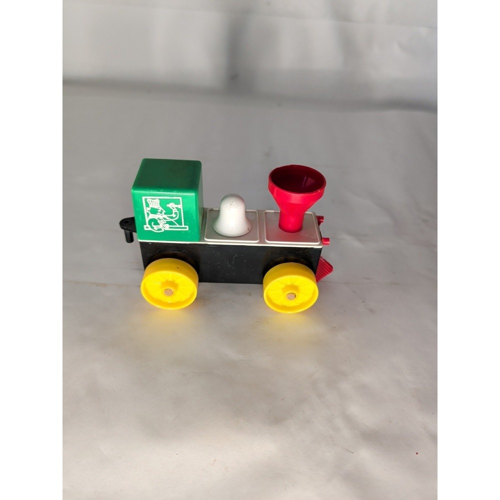 KuSan Klickity Klackity Steam Train Vintage Toy Locomotive About 5.5" Long Kusan
